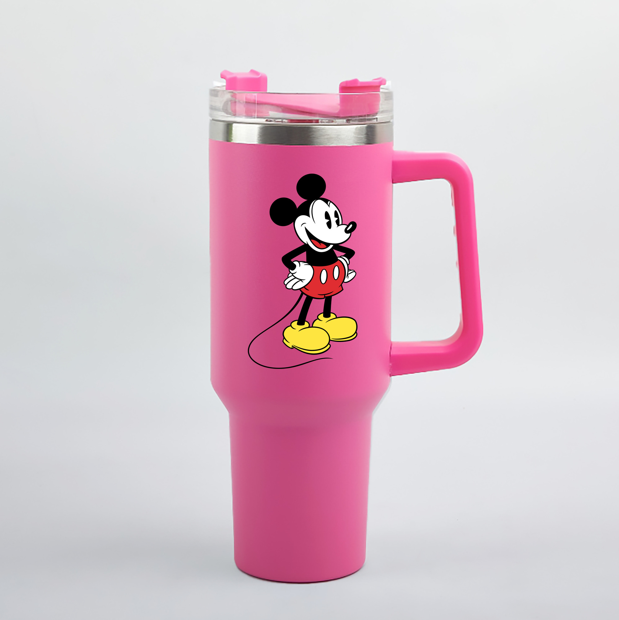 （画像用） ミッキーマウス Mickey Mouse 1200mL車用タンブラー（カラープリント）